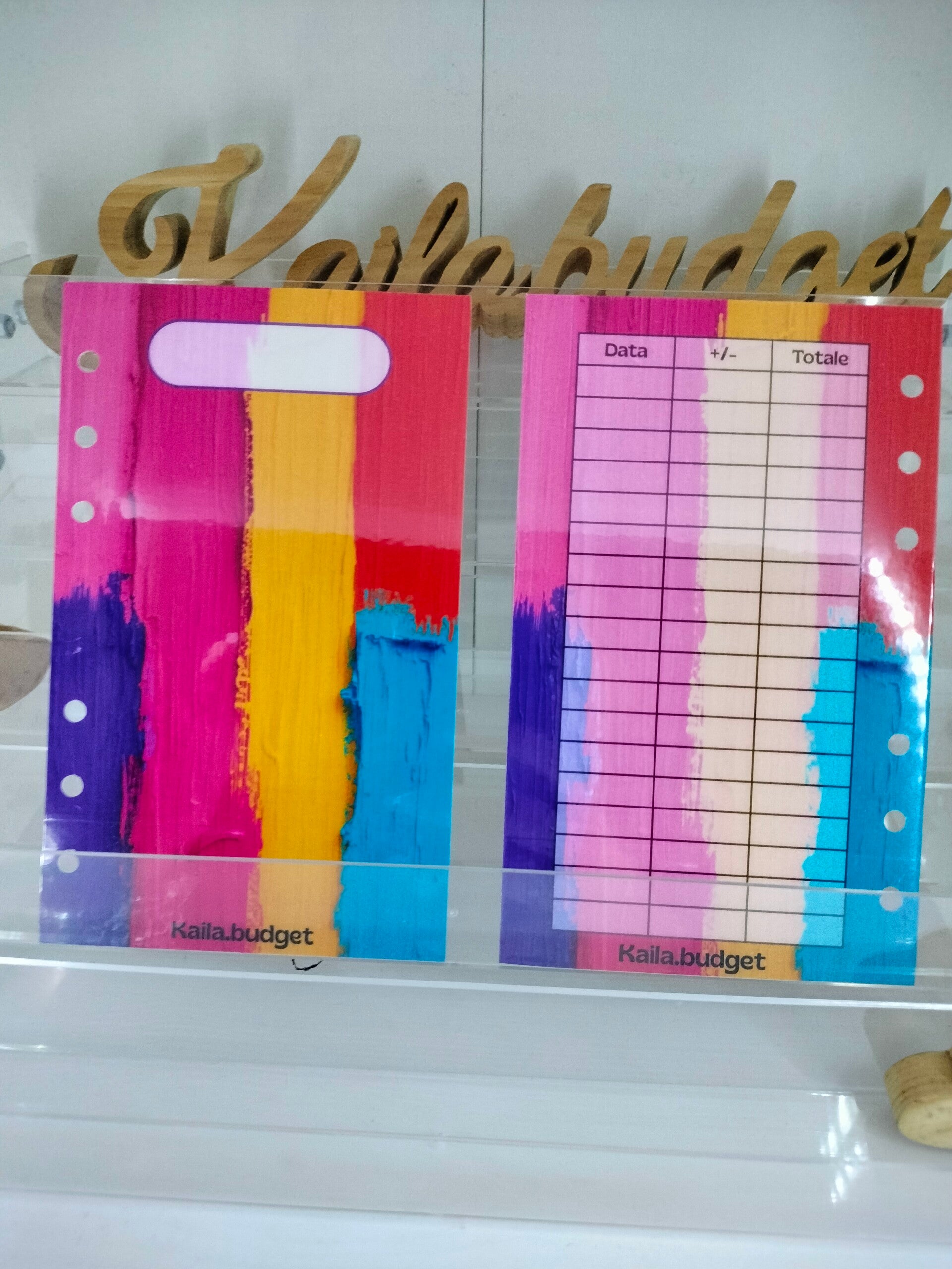Budget sheet a Colori