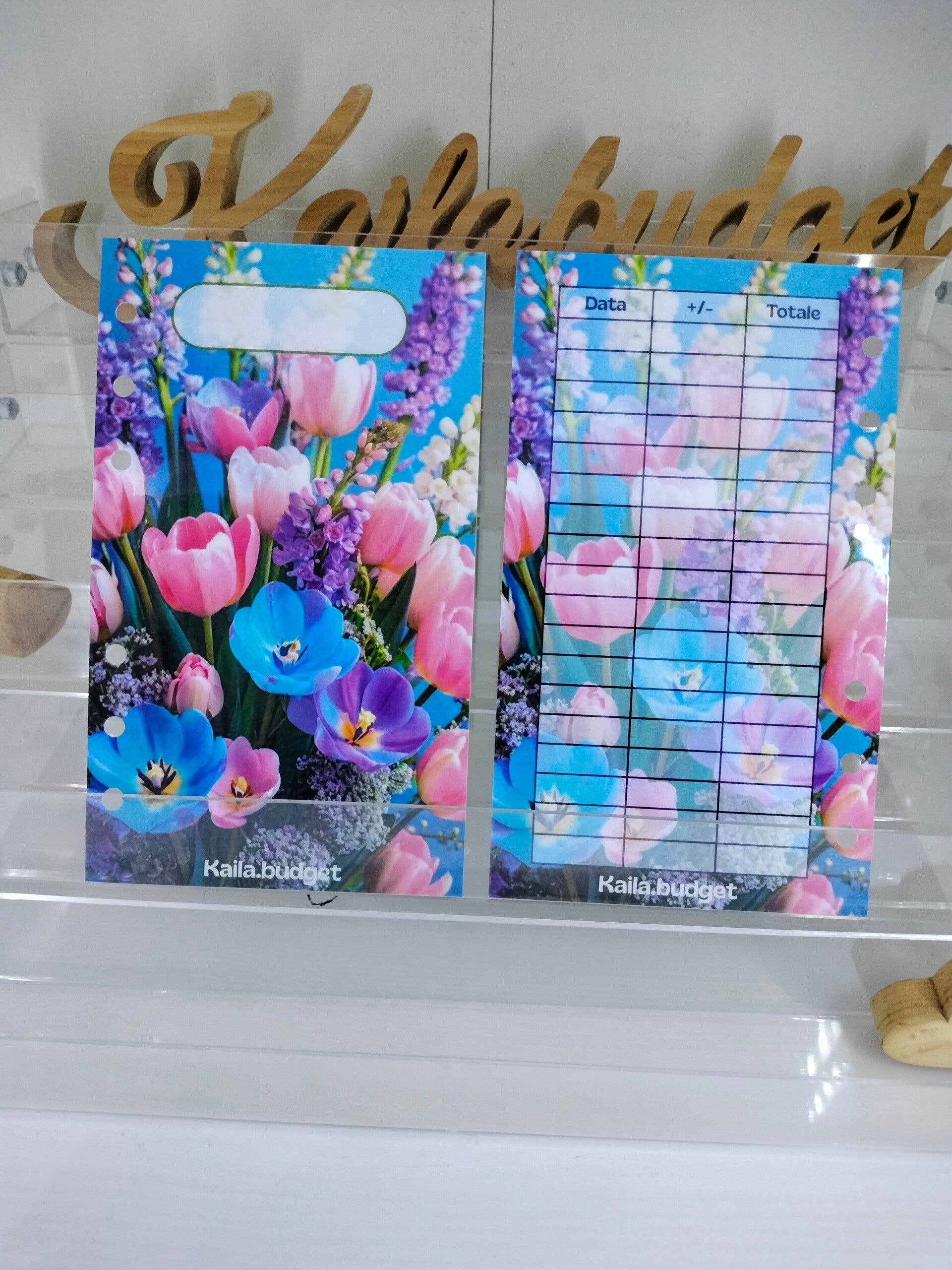 Budget sheet Tulipani