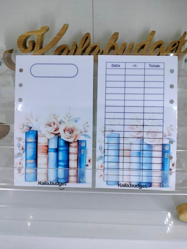 Budget sheet Libri