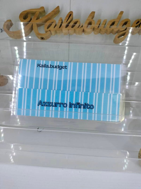 Busta a Taglio Azzurro Infinito