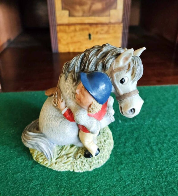 "John Beswick Thelwell 'I Forgive You' 1984 | Collectible Pony Figurine | Horse Lovers"