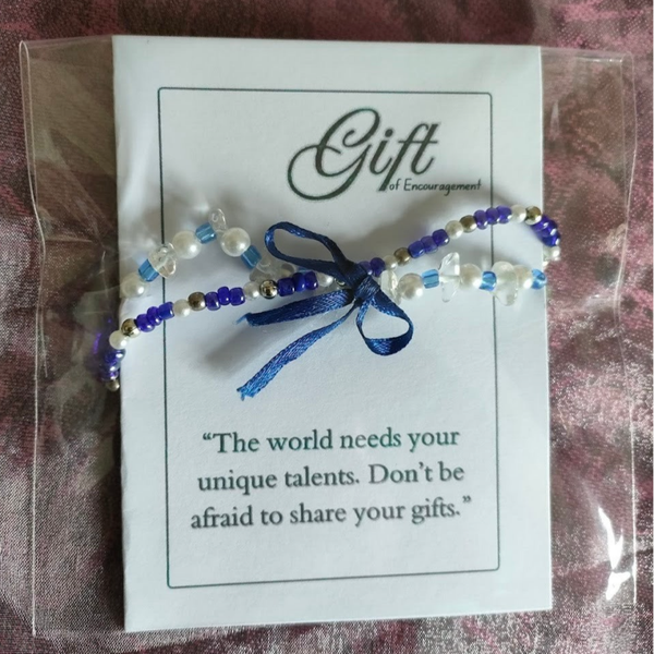 Gift of Encouragement - Hand Made Bracelet
