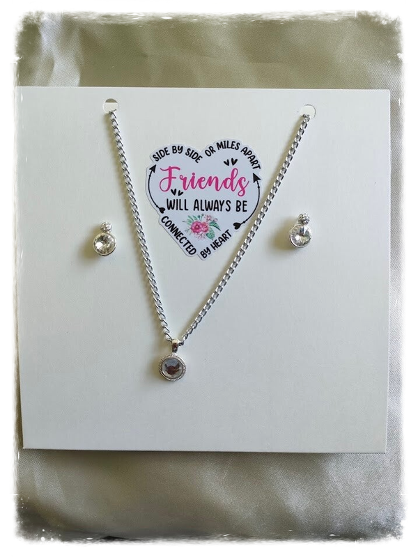 Connected by Heart — Necklace & Earring Set