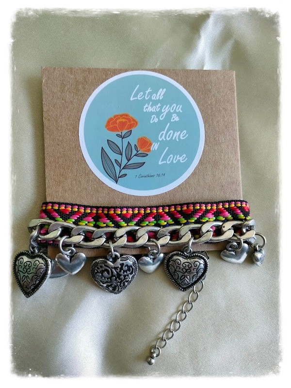 Let All You Do Be Done in Love — Charm Bracelet