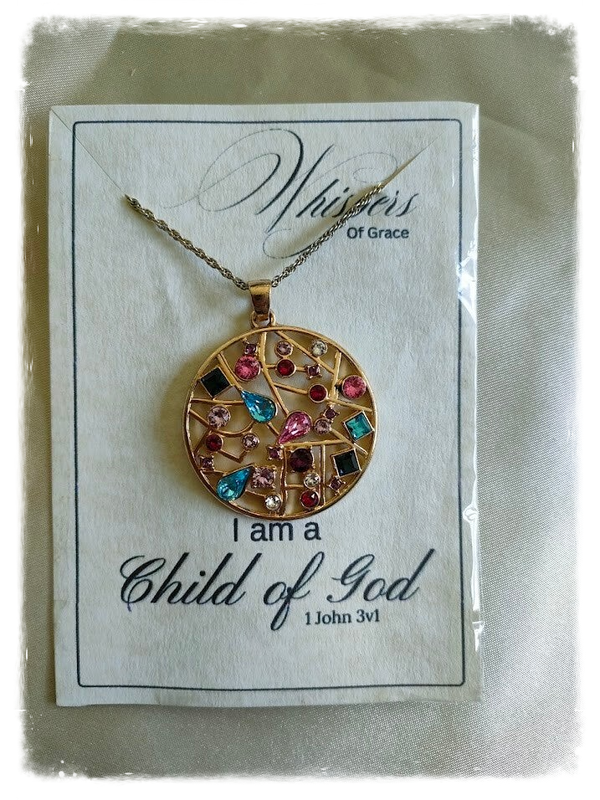 Child of God — Mosaic Crystal Pendant