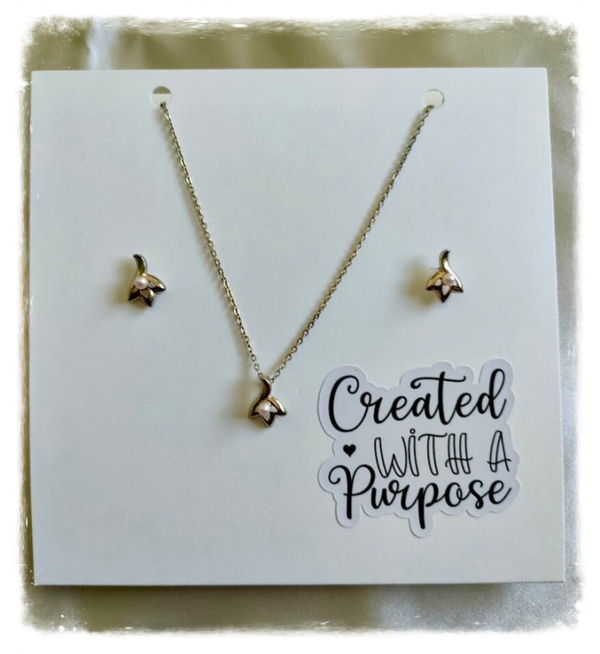 Created With a Purpose — Necklace & Earring Set