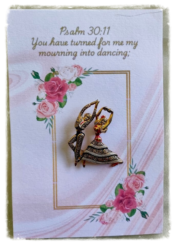 Mourning Into Dancing — Flamenco Dancer Brooch