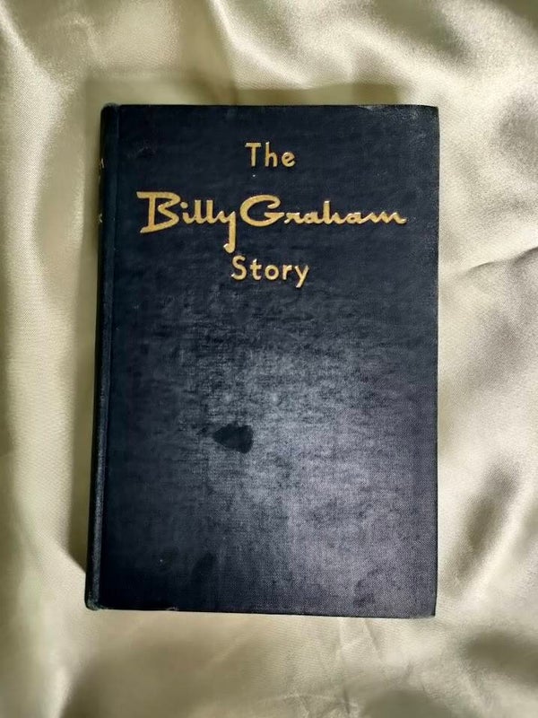 The Billy Graham Story by Charles T. Cook | Vintage Hardback Biography