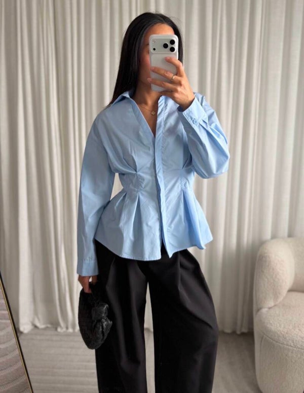 Olli blouse blauw