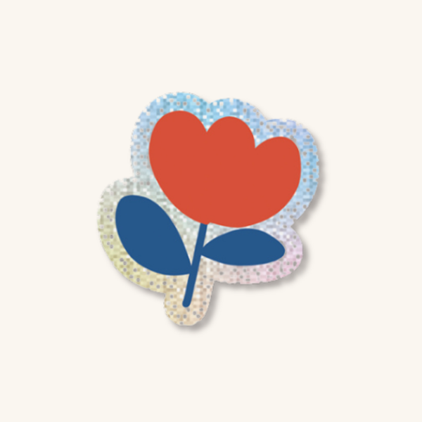 Stickers - Tulp - 5 stuks