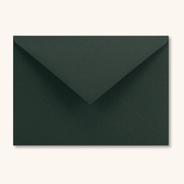 Enveloppen - Bos groen 10 stuks