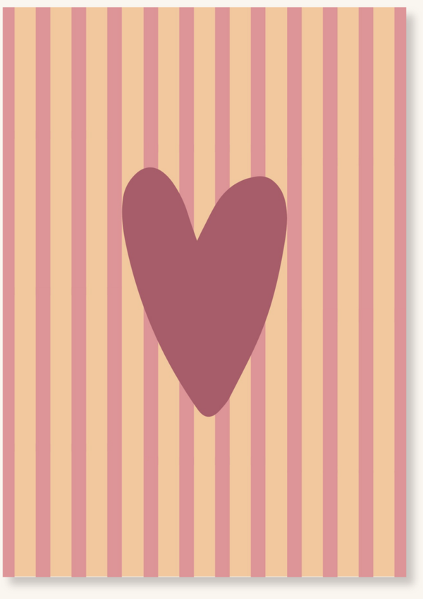 Blanco - Hartje roze