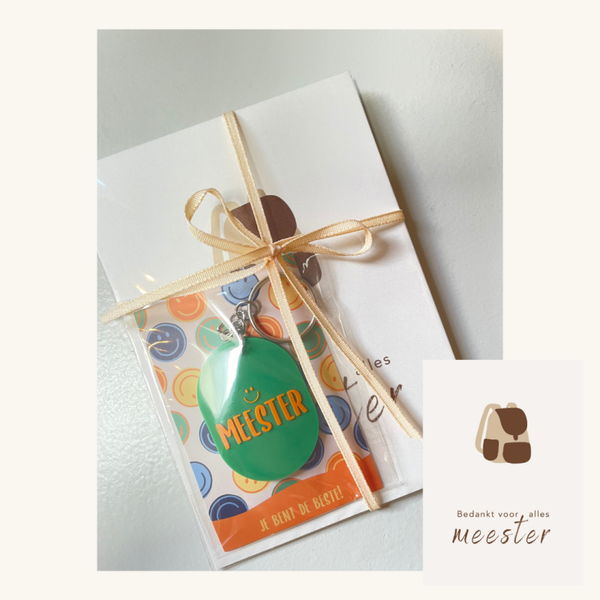 Meester sleutelhanger