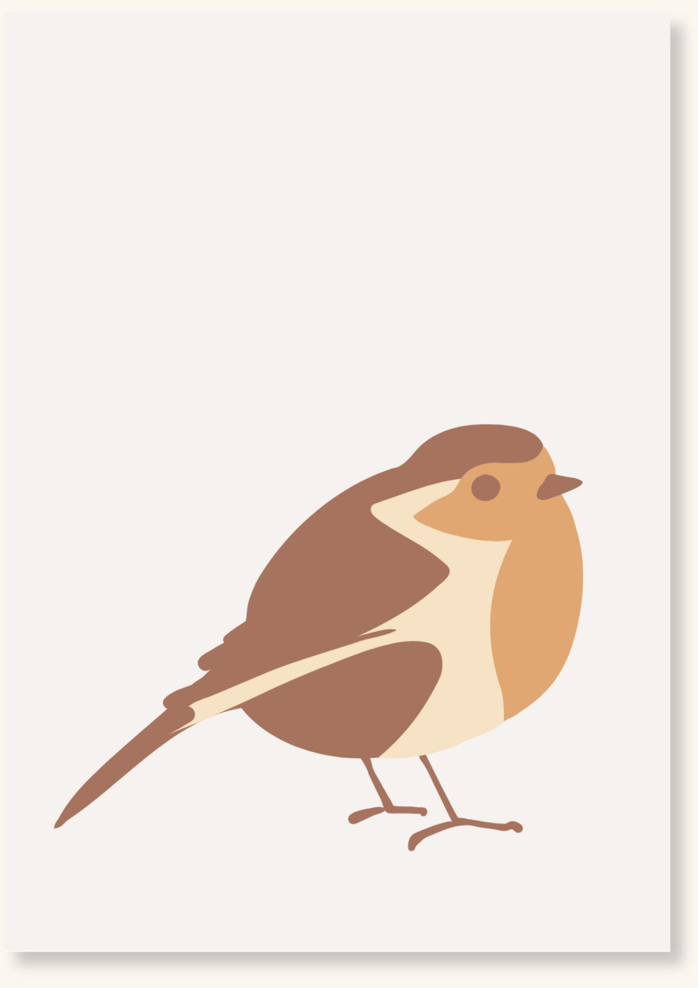 Blanco - Vogel bruin