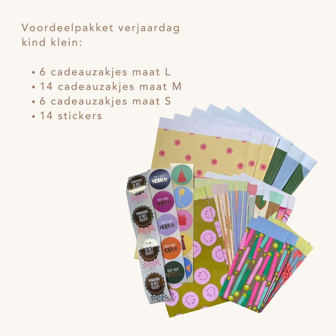 Voordeelpakket - Verjaardag kind klein
