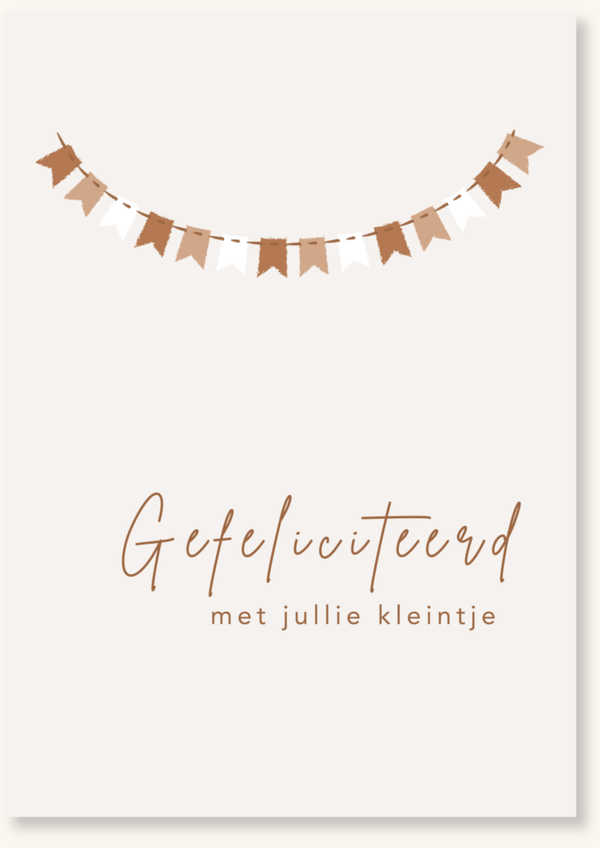 Geboorte - Slinger bruin