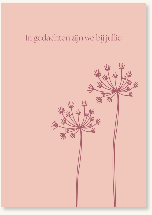 Meeleven - In gedachten bij jullie