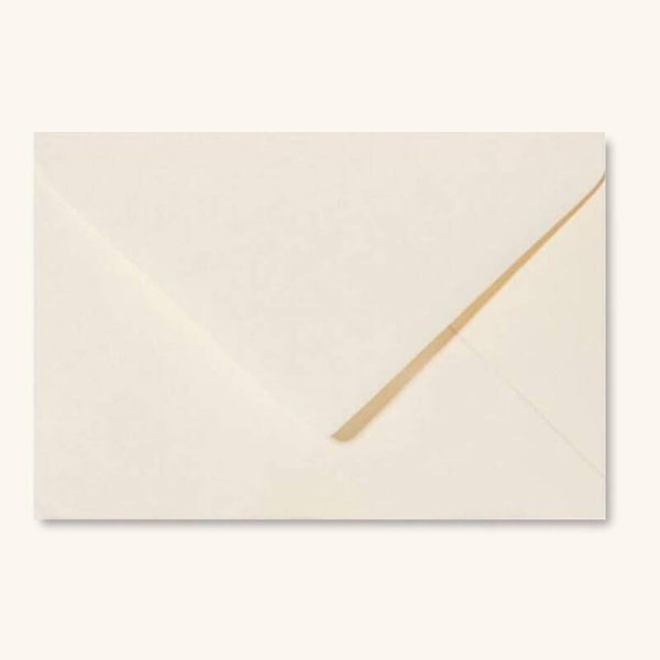 Enveloppen - Beige creme 5 stuks