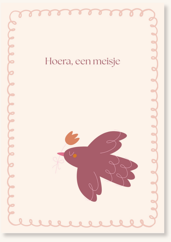 Geboorte - Meisje vogel