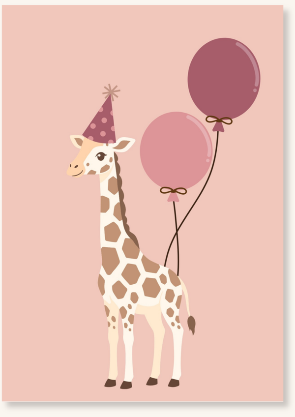 Blanco - Giraffe roze