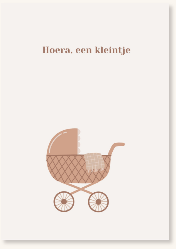 Geboorte - Kleintje kinderwagen
