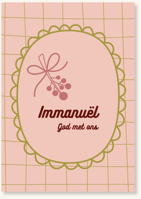 Kerstkaarten - Immanuël
