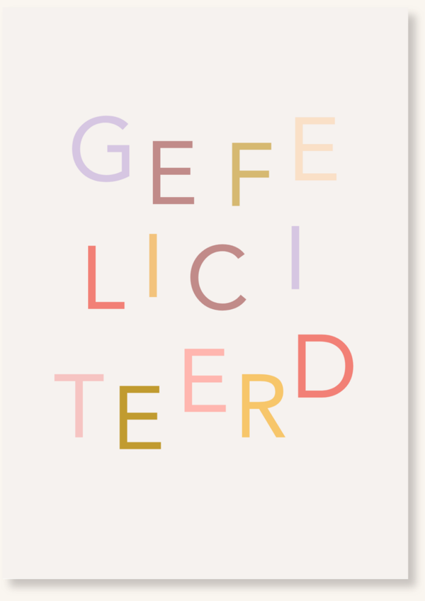 Verjaardag - Gefeliciteerd roze