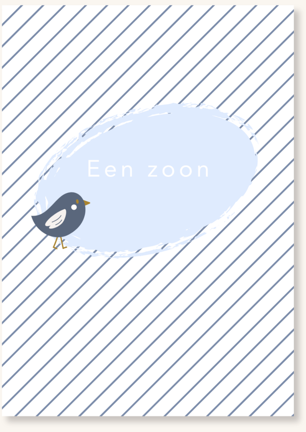 Geboorte - Een zoon vogeltje