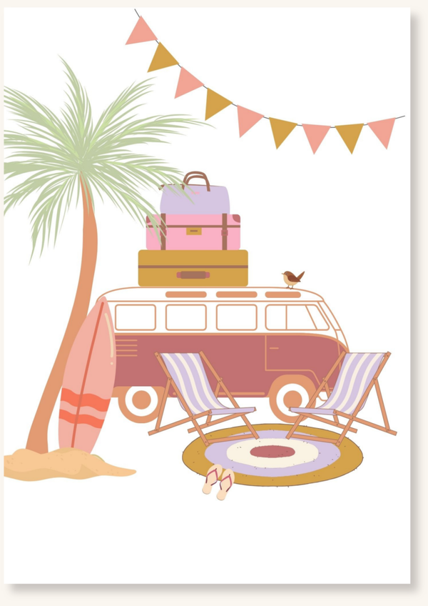 Blanco - Camperbusje zomer