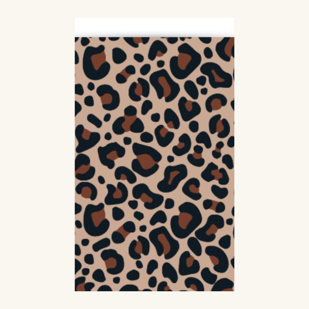 Cadeauzakjes - Leopard maat L - 5 stuks