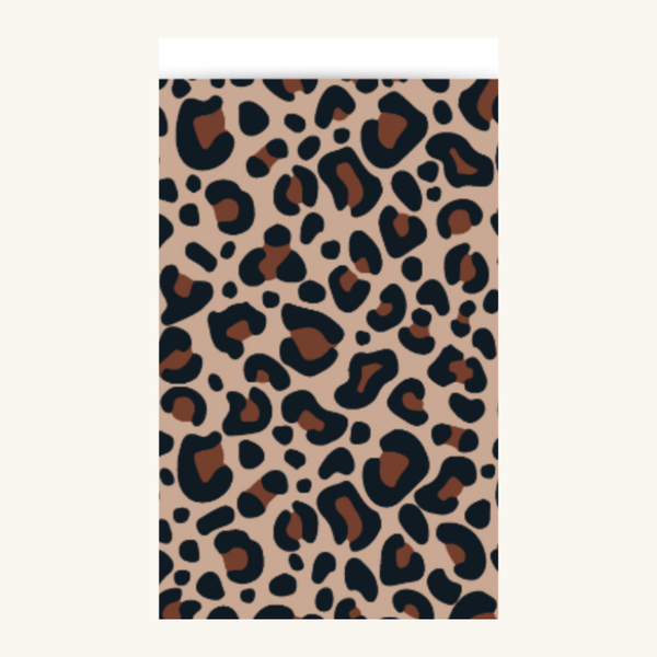 Cadeauzakjes - Leopard maat L - 5 stuks