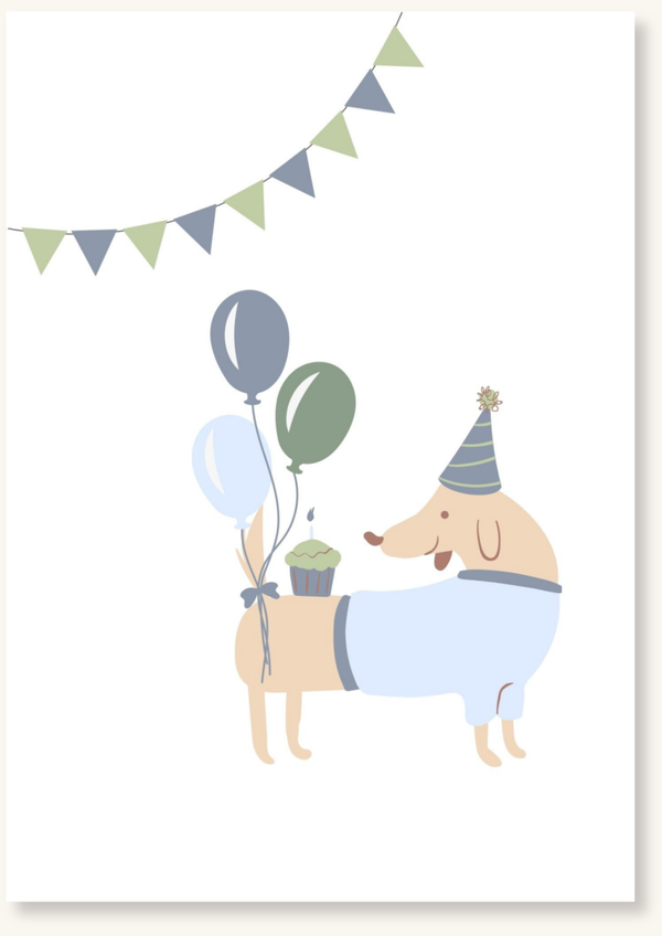 Blanco - Feesthond blauw