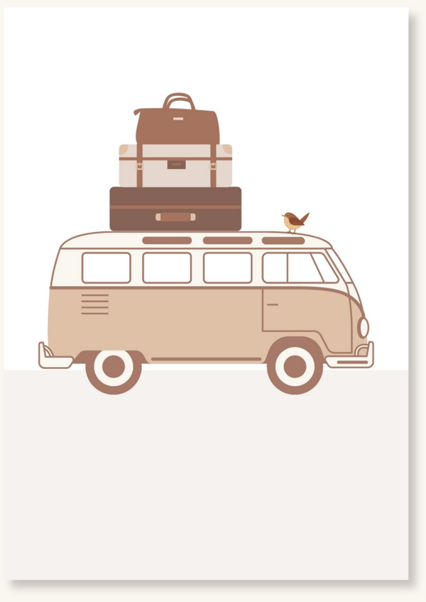 Blanco - VW busje beige