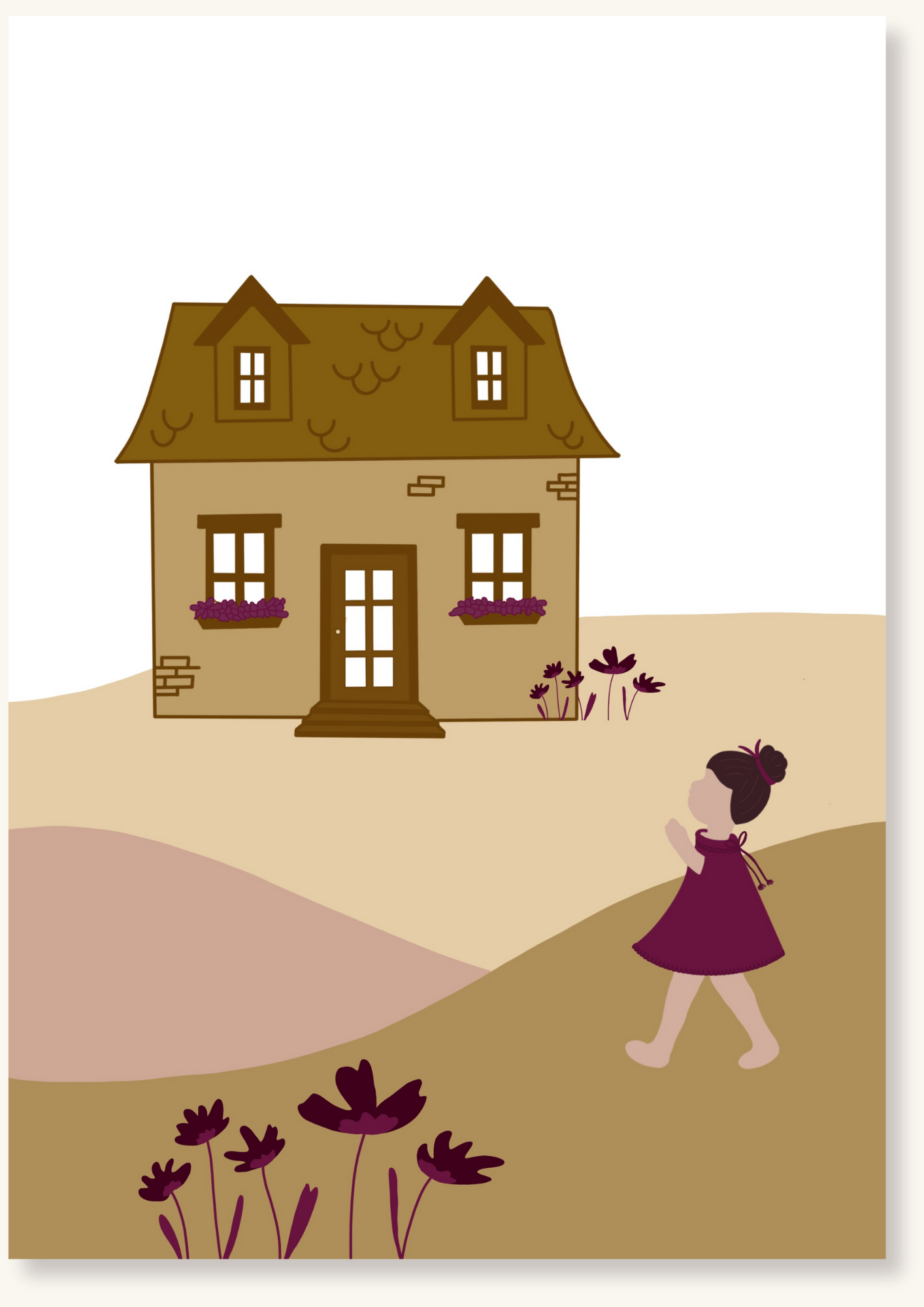 Blanco - Meisje met huis