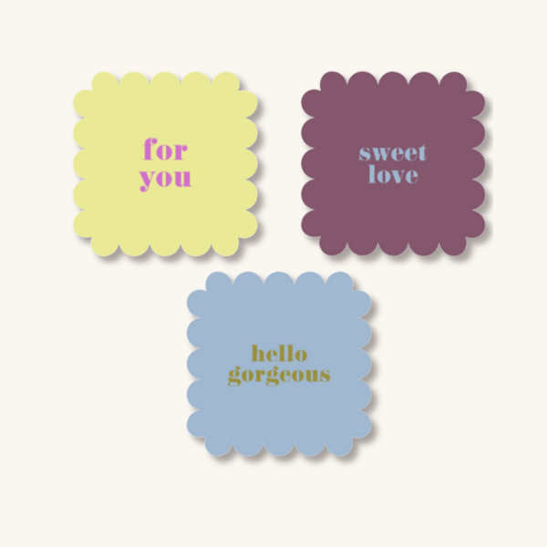 Stikers - For you - 3 stuks