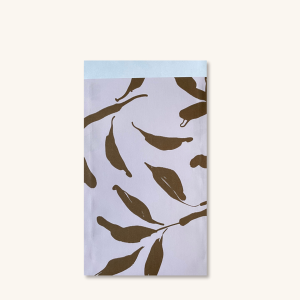 Cadeauzakjes - Roze met bruine takken maat M - 5 stuks