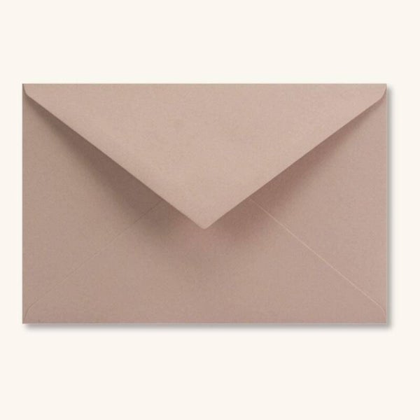 Enveloppen - Oud roze 5 stuks