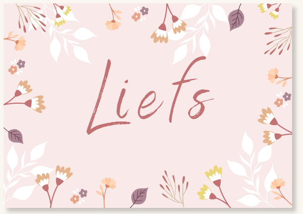 Diversen - Liefs roze bloemen
