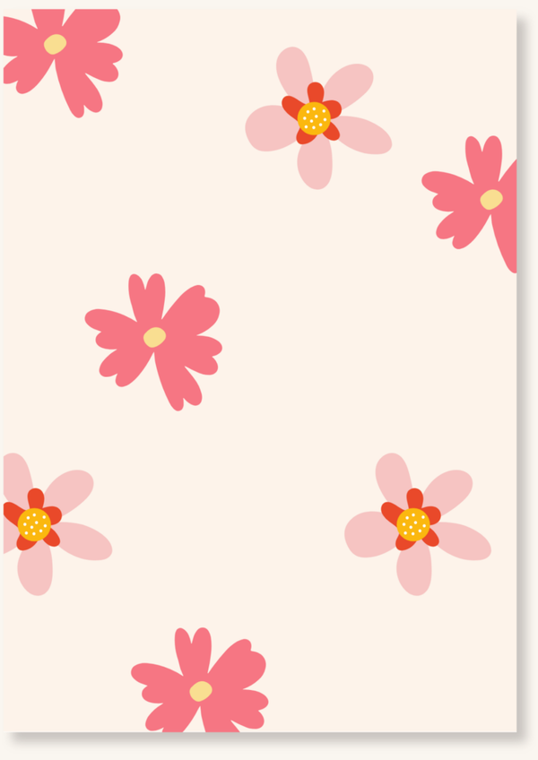 Blanco - Bloemenveld roze