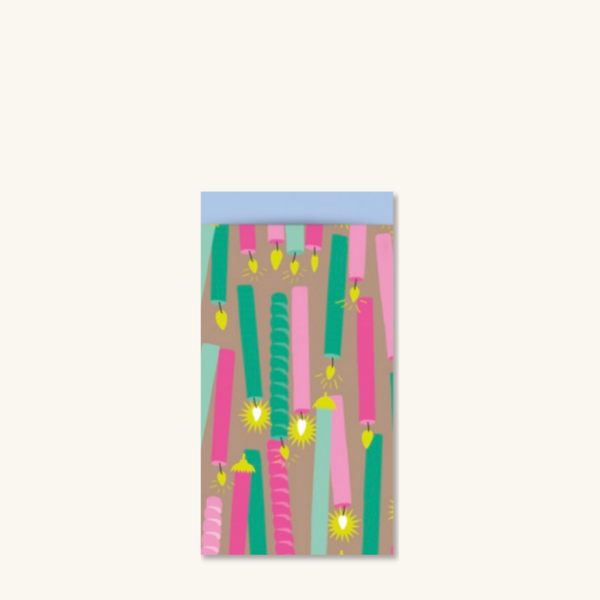 Cadeauzakjes - Kaarsjes maat S - 5 stuks