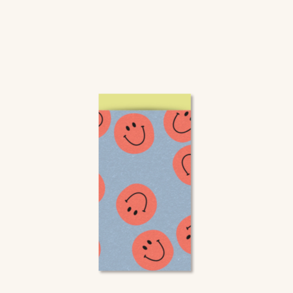 Cadeauzakjes - Smileys maat S - 5 stuks