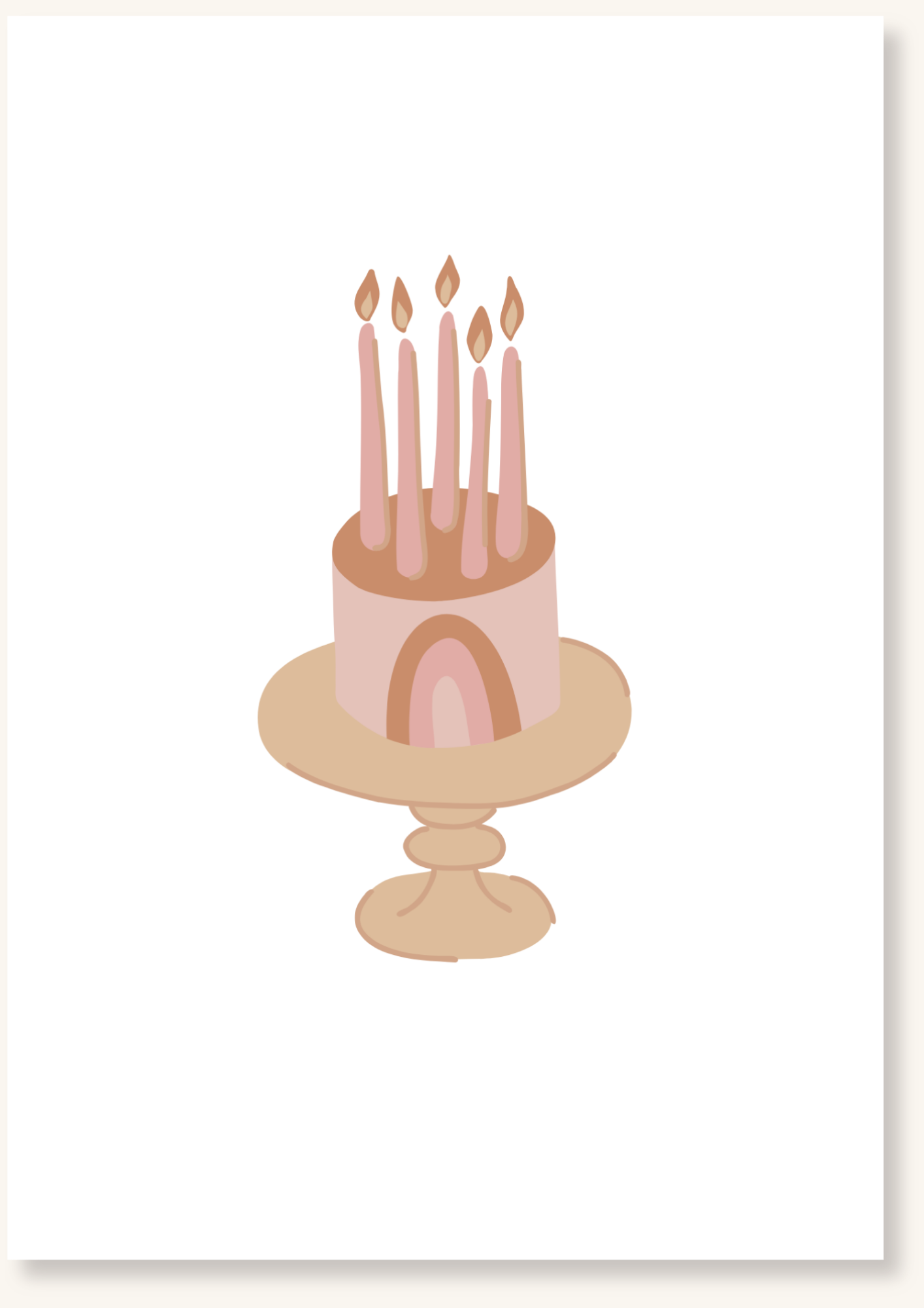 Blanco - Verjaardagstaart