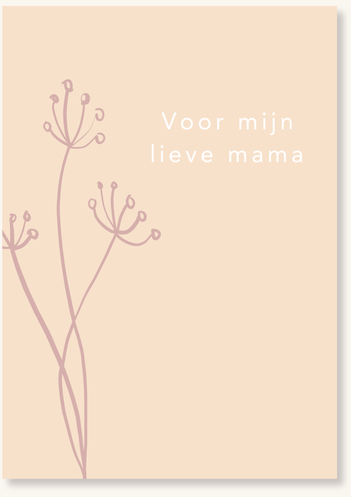 Diversen - Voor mijn lieve mama