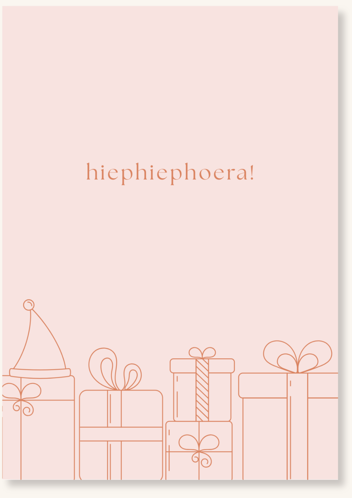 Verjaardag - Hiephiephoera cadeautjes