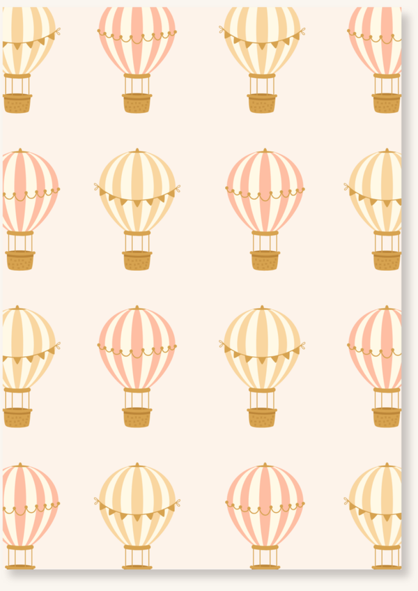 Blanco - Luchtballonnen oranje, geel