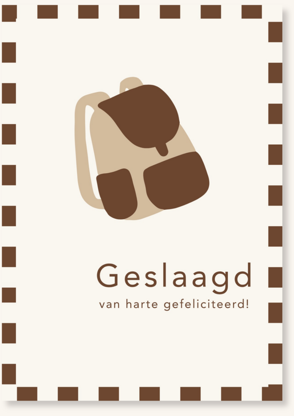 Diversen - Geslaagd bruin