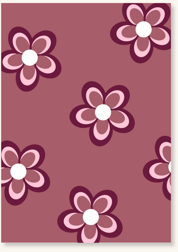 Blanco - Bloemen roze
