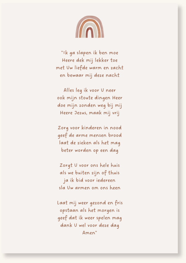 Bijbels tintje - Ik ga slapen ik ben moe nieuwe versie
