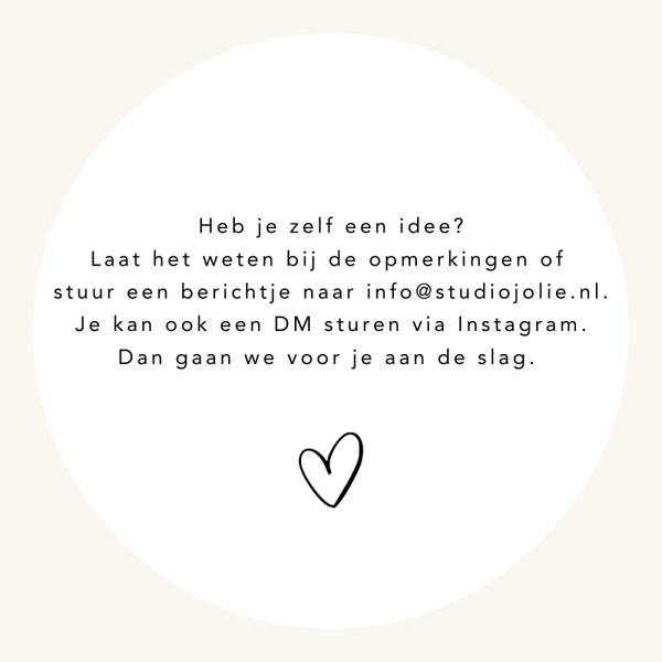 Gepersonaliseerde stickers per stuk - Eigen keus