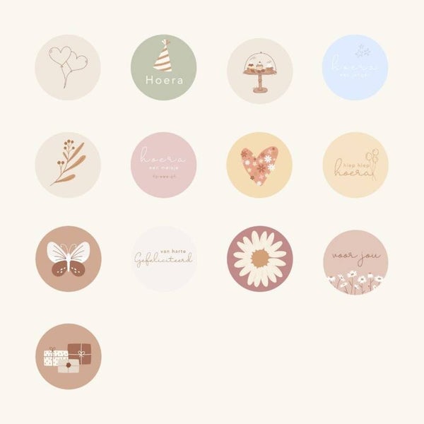 Stickers - Stickersmix Studio Jolie 25 stuks